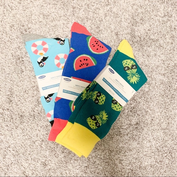 Old Navy Other - Set of 3 Old Navy Patterned Socks